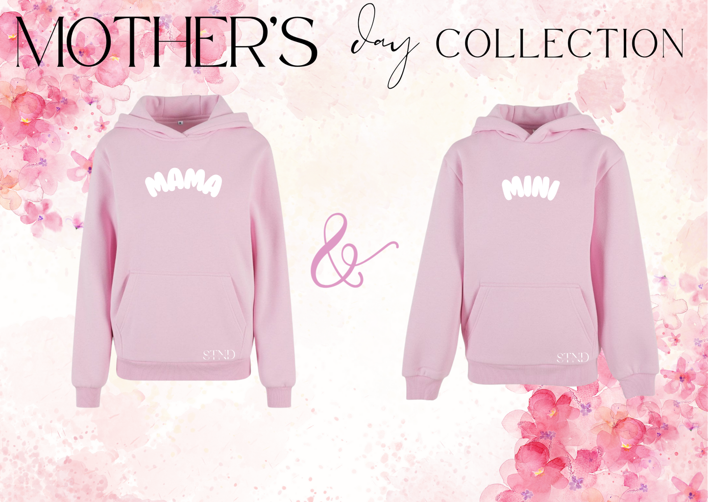 Mama & Mini Fluffy Hoodie Bundle - Mother's Day Twinning Set | STND Collective