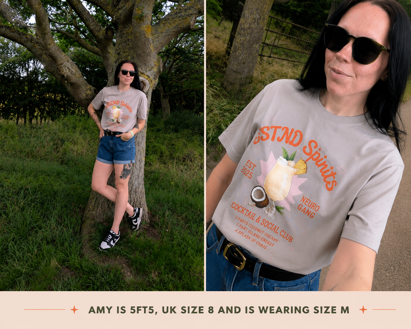 STND Summer Women's Oversized Tee | Neurodivergent-Led Streetwear - STND Collective