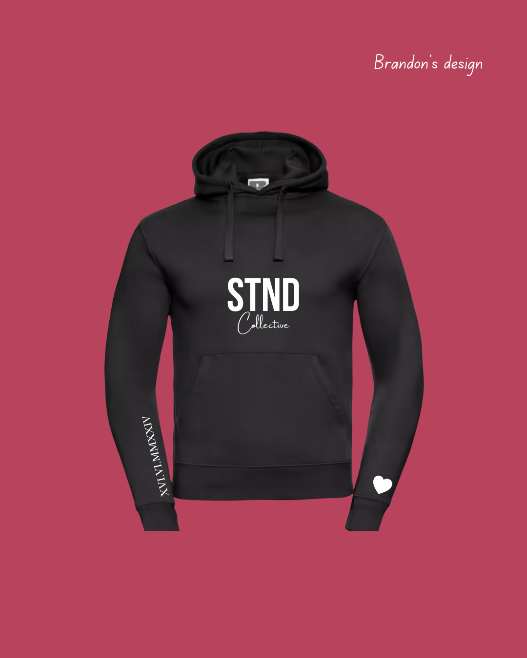 Valentines Edition Fleeced Hoodie | Premium Streetwear - STND Collective