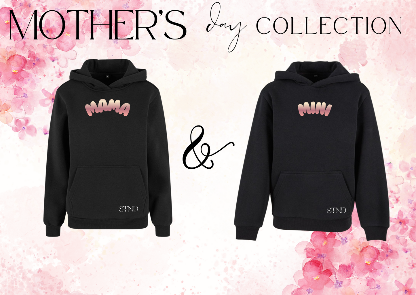 Mama & Mini Fluffy Hoodie Bundle - Mother's Day Twinning Set | STND Collective