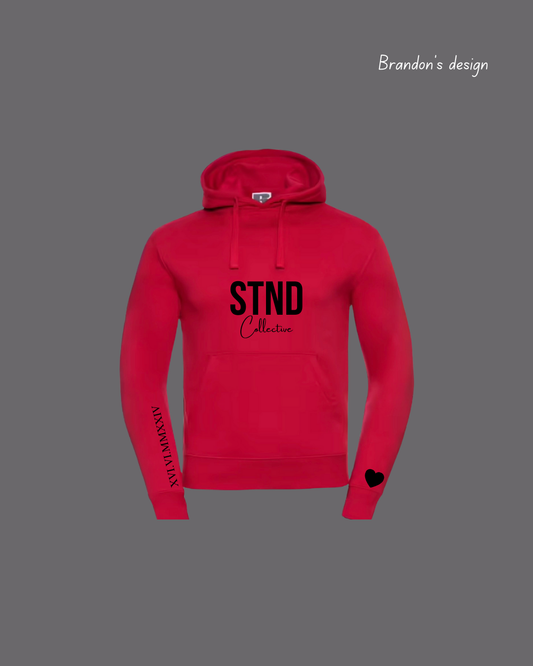 Valentines Edition Fleeced Hoodie | Premium Streetwear - STND Collective