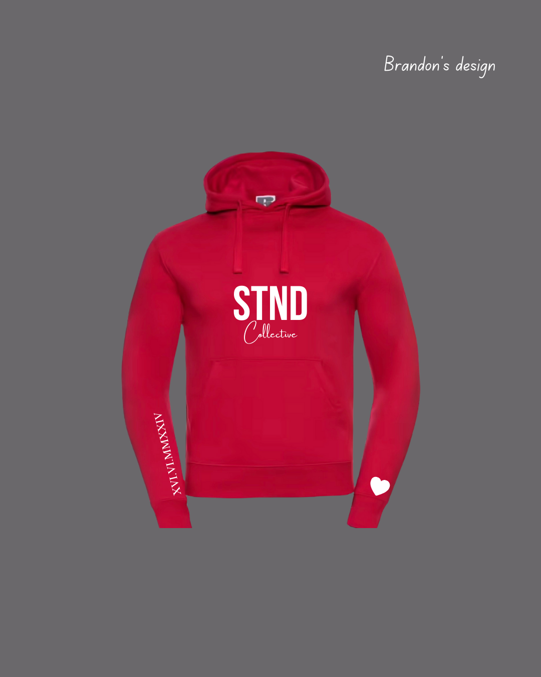 Valentines Edition Fleeced Hoodie | Premium Streetwear - STND Collective