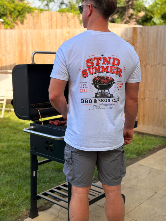 STND Summer Men's Slim Fit Tee | Neurodivergent-Led Streetwear - STND Collective