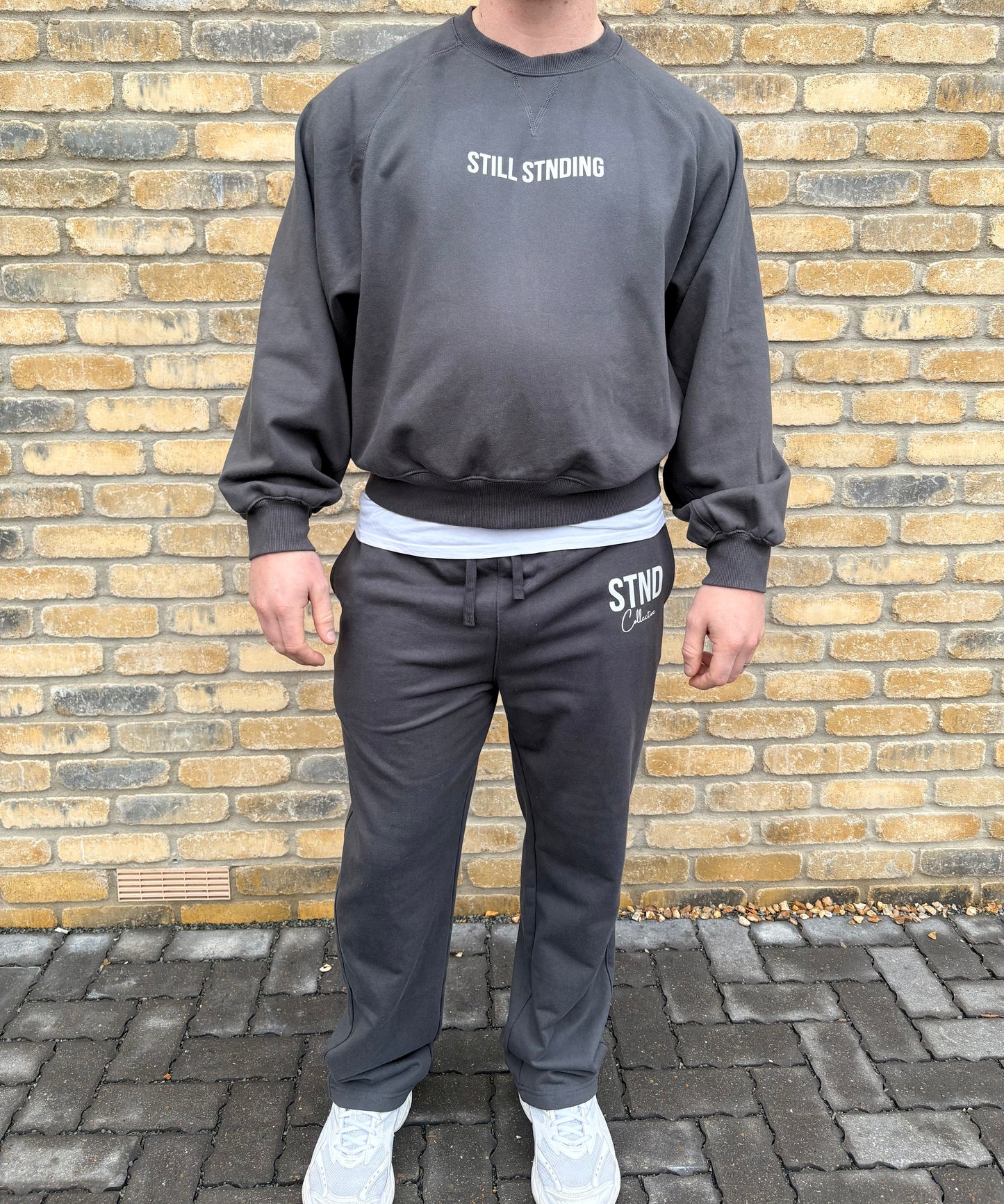 Essential Heavyweight Straight-Leg Joggers | Premium Streetwear - STND Collective