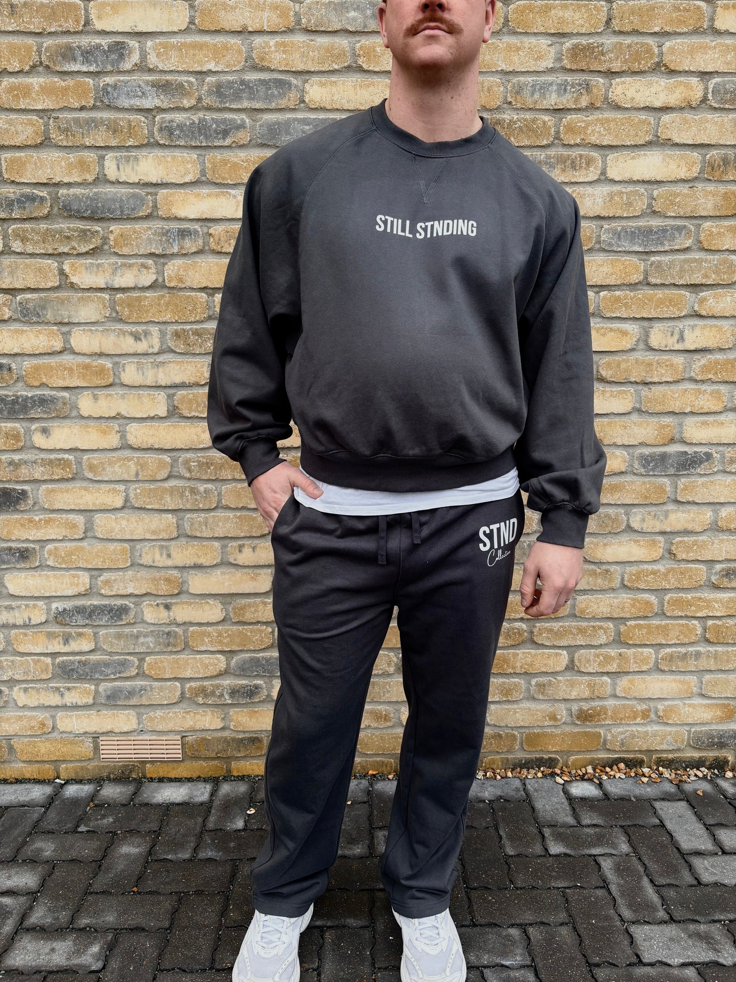 Essential Heavyweight Straight-Leg Joggers | Premium Streetwear - STND Collective