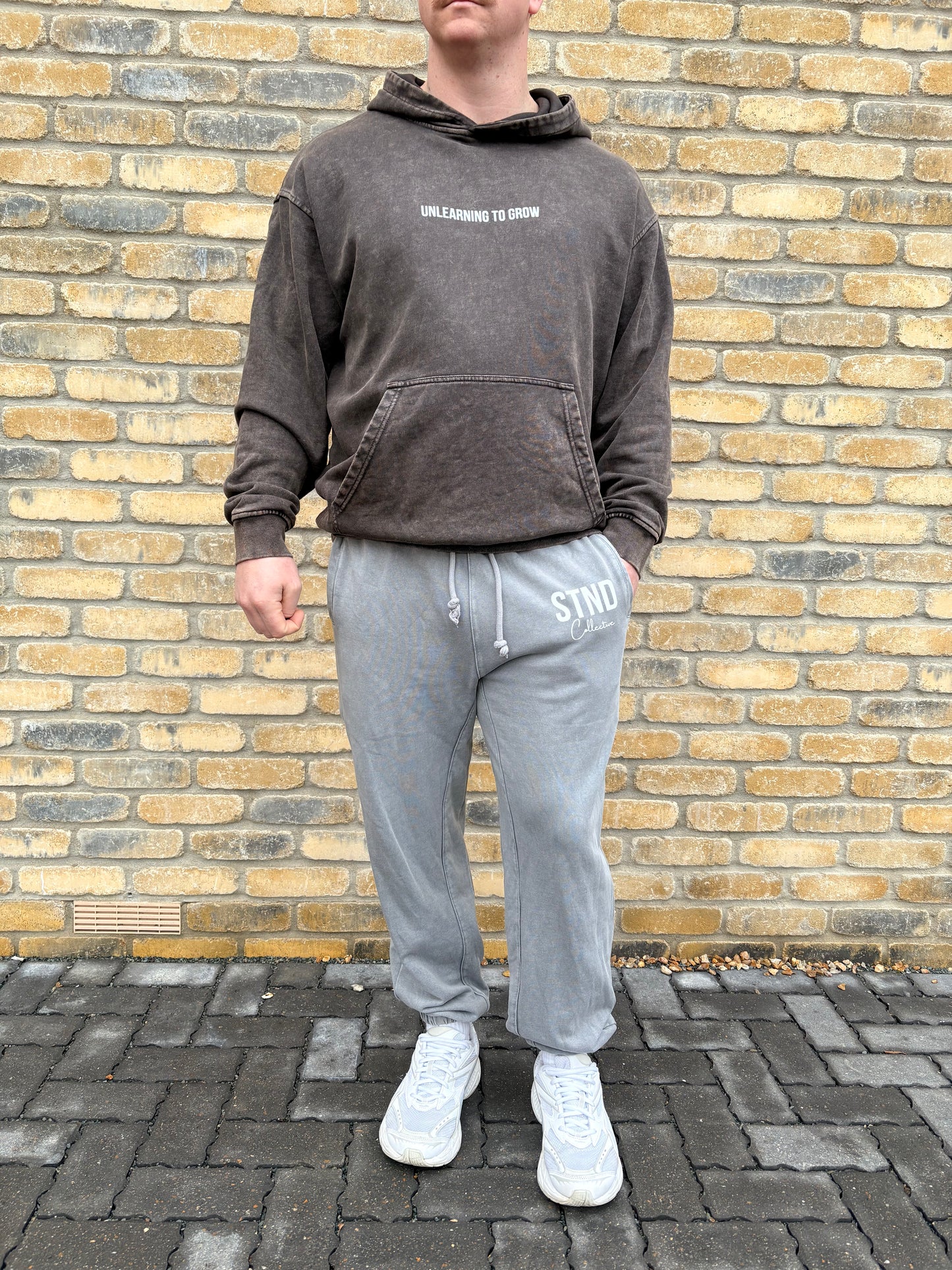 Acid-Wash Heavyweight Joggers | Premium Streetwear - STND Collective