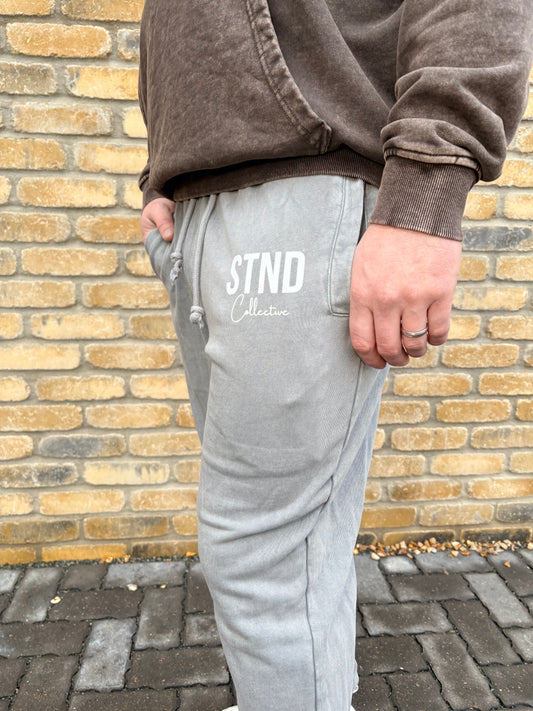 Acid-Wash Heavyweight Joggers | Premium Streetwear - STND Collective